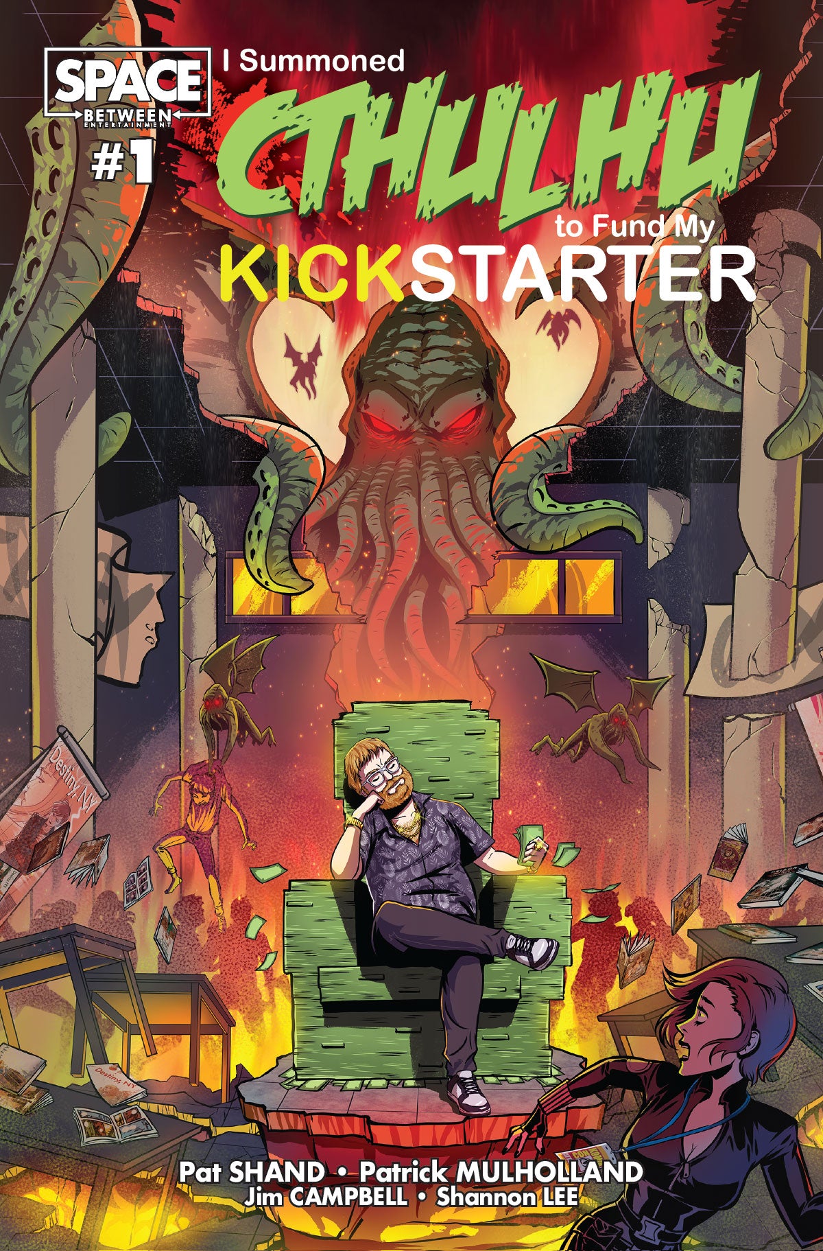 I Summoned Cthulhu to Fund My Kickstarter #1 - Cover A